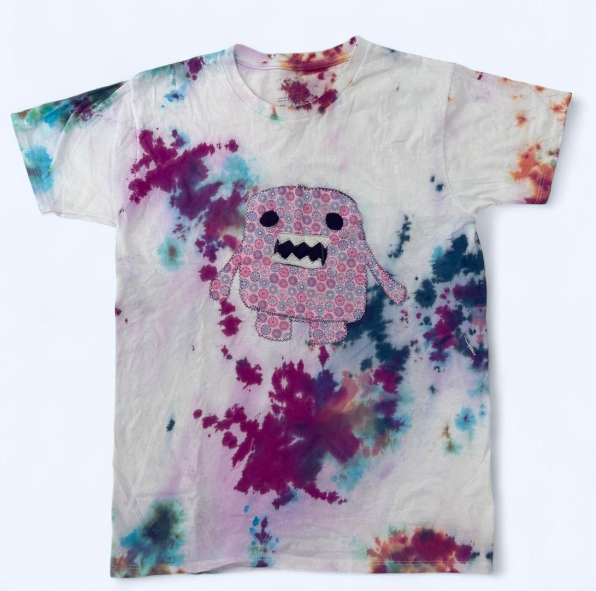 Purple tie-dye Domo