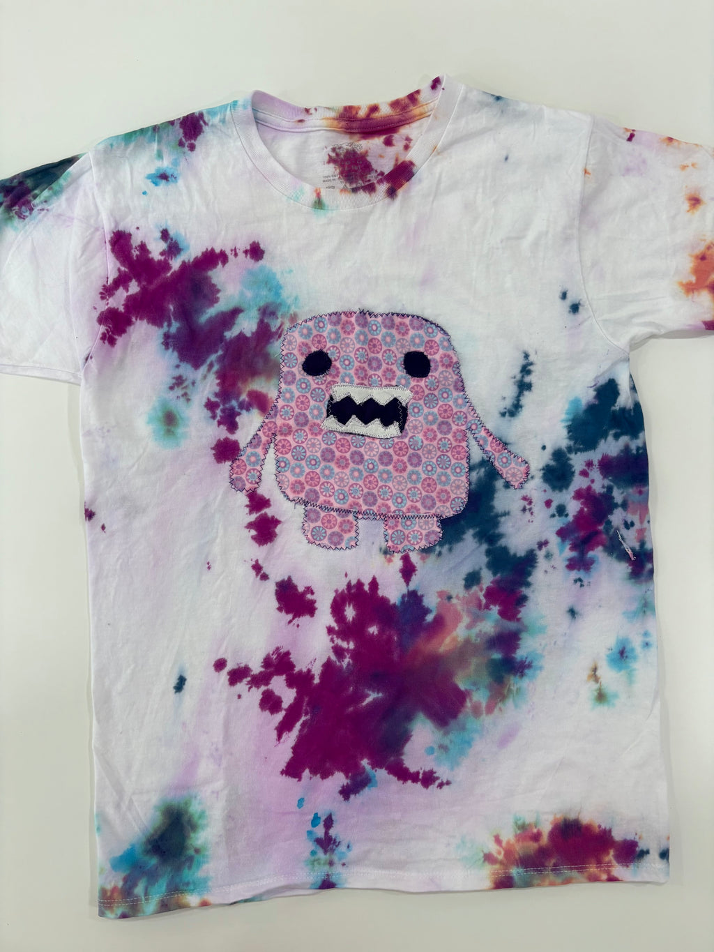 Purple tie-dye Domo